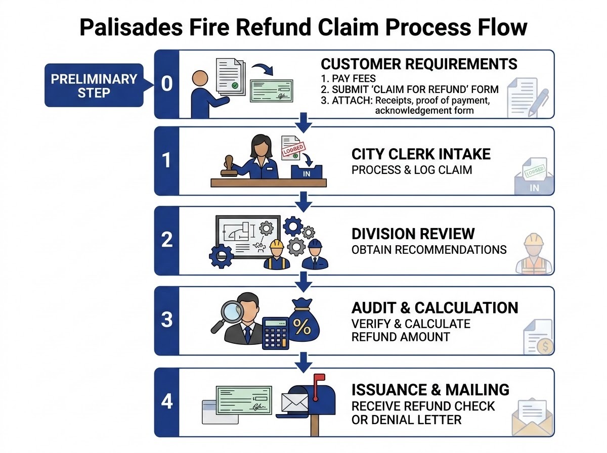 Refund Process Flow Chart